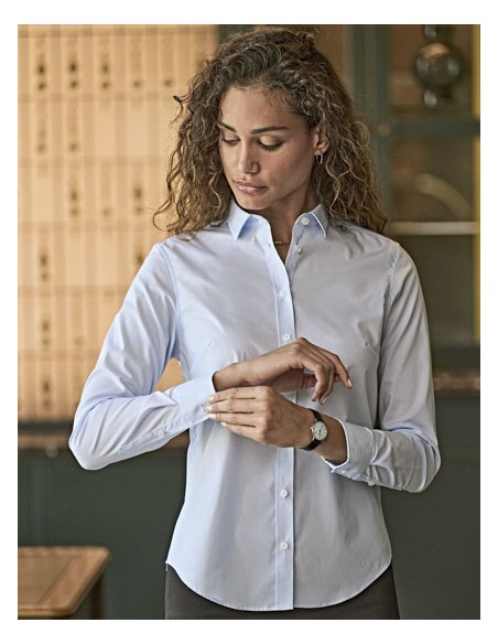 TEE-4025-Womens Stretch Luxury Shirt 2